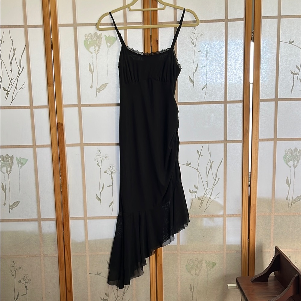 Wild Fable Black Asymmetrical Dress
